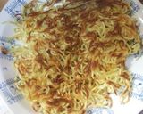 A picture of step 2 of Crispy Fried Yakisoba Noodles with Ankake Sauce.