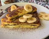 A picture of step 4 of Nutella Cinnamon French Toast Sticks with Banana.