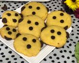 A picture of step 3 of Custard cookies.