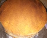 A picture of step 1 of Fondant butter icing cake.