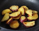 A picture of step 6 of Caramelized Sweet Potatoes for Bento or Snacks.