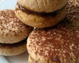 A picture of step 12 of Vickys Tiramisu Sandwich Cookies, GF DF EF SF NF.