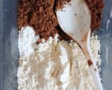 Foto langkah ke 1 dari resep Brownies Kukus Ekonomis.
