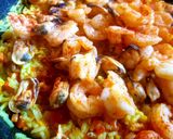 Foto del paso 6 de la receta: Arroz saborizado, mar y tierra