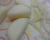 A picture of step 3 of Great With Eggs or Tofu: Simmered Beef Tendon and Daikon Radish.