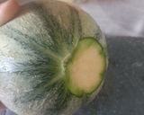 Une image de l'étape 2 de 🍈Salade de melon pastèque quinoa pêche tomate.