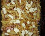 Foto del paso 3 de la receta: Tortilla de papa con jamón y queso !