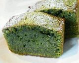 A picture of step 8 of Easy! Matcha Chocolate Pound Cake.