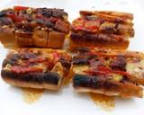 Cheesy Anchovies Baquette Snack recipe step 3 photo