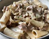 Foto del paso 8 de la receta: Pasta Carbonara a la Española Vegana
