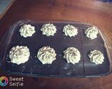 صورة لخطوة 4 من وصفة كيكه دانات 🍰 بكريمه الشانتيو قلاصاج الشوكولاتة 🍫🍫