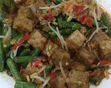 Foto langkah ke 4 dari resep Tumis kacang panjang tempe toge.