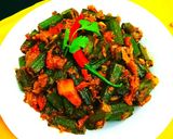 ভেন্ডি মসলা রেসিপির ধাপ 13 ছবি