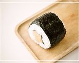 A picture of step 3 of Mr. Chestnut Seaweed Maki for Character Bentos.