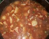 A picture of step 3 of Pav bhaji.