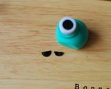 A picture of step 5 of Bullet Bill (from Super Mario) Character Bento.