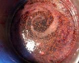 A picture of step 5 of Lavender Raspberry Jam.