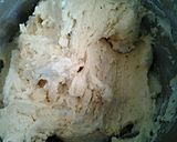 A picture of step 6 of Marble Cake with Whipped Dark and White Chocolate Ganache Frosting1.