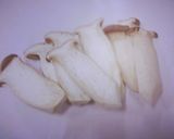 A picture of step 1 of Kanya's Mushroom Bacon.