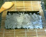 A picture of step 5 of Simple Sushi rolls w/ spicy crab.