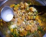 A picture of step 6 of Super Tasty Kabocha Salad with Heavy Cream.