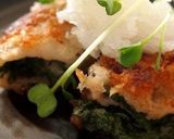 A picture of step 6 of Non-fried Japanese-style Tonkatsu Made with Thinly Sliced Pork Belly.