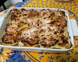 Une image de l'étape 14 de Roulés de courgettes jaunes au chèvre frais, ciboulette et jambon.