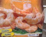 A picture of step 2 of Shrimp Tostadas.