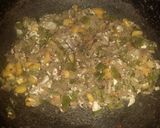 A picture of step 7 of Mexican cheesy vegetable quesadilla.