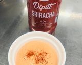 A picture of step 2 of Sriracha dip.