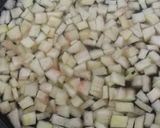 A picture of step 1 of Tuti fruti from water melon rind.
