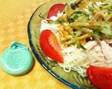 A picture of step 4 of Cold Somen Noodles with Sesame Sauce for Summer.