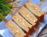 Foto langkah ke 9 dari resep Egg Sandwich.