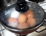 A picture of step 3 of Energy-saving and Easy Boiled Eggs.