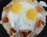 Gambar langkah 3 resipi Roti Telur.