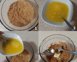 عکس مرحله 1 از دستور چیز کیک زبرایی توت فرنگی