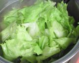 A picture of step 4 of Easy Lettuce Soup.