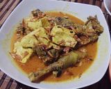 Foto langkah ke 5 dari resep Opor Ayam Kampung mix Tahu.