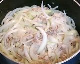 A picture of step 2 of A Hearty Dish! Stamina Pork Rice Bowl.