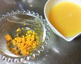 A picture of step 1 of Mango Orange Cheese Mousse.