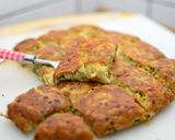 蔬菜燕麥煎餅的食譜步驟4照片