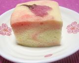 A picture of step 11 of Easy Sakura Ukishima (Japanese-style Steamed Cakes) for Cherry Blossom Viewing.