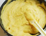 A picture of step 4 of Kabocha Squash Pudding for Halloween.