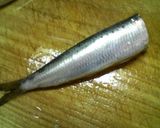 A picture of step 2 of Deep-Fried Sardine and Peanut Butter Rolls.