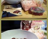 A picture of step 1 of AMIEs ROCKY ROAD.