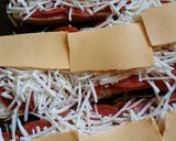 A picture of step 5 of Homemade french bread pizza.