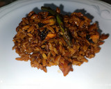 Foto del paso 7 de la receta: Arroz seco con fumet de gamba roja