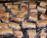 A picture of step 4 of Homemade Pork Rind.