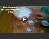 A picture of step 1 of Doughnuts with out yeast & butter Recipe.