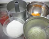 A picture of step 1 of Superb Savory Chiffon Cake: Pizza Edition.